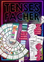 Vorschau - Mal- und Bastelvorlagen - THE TENSES • GROWING BUNDLE - Seite 1