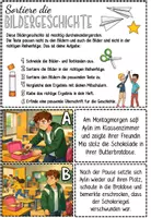 Vorschau - Arbeitsblätter - Bildergeschichte sortieren - Seite 1