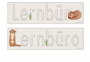 Vorschau - Poster - Otterklasse: Lernbüro (Kl. 1-4) - Seite 3