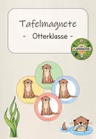 Vorschau - Poster - Otterklasse: Tafelmagnete (Kl. 1-4) - Deckblatt