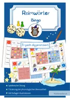 Vorschau - Spiele - Reimwörter Bingo -Förderung der phonologischen Bewusstheit - Deckblatt