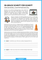 Vorschau - Arbeitsblätter - Technik - 3D-Druck Schritt für Schritt - Seite 2
