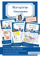 Vorschau - Spiele - Reimwörter: Materialpaket zur spielerischen Förderung der phonologischen Bewusstheit - Deckblatt