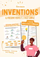 Vorschau - Arbeitsblätter - Revision - Inventions & Present Perfect / Past Simple (passend zu MORE! 3 Unit 8) - Deckblatt
