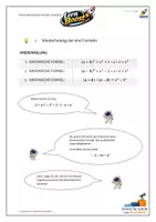 Vorschau - Unterrichtsreihen - Binomische Formeln - rückwärts- für Einsteiger & Wiederholung - Seite 3