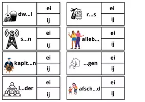 Voorbeeld - Spel knijpkaarten ei ij woorden (zelfcorrigerend) - Pagina 3