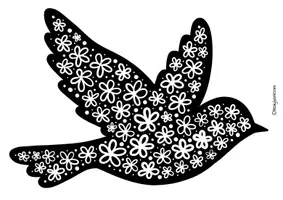 Vorschau - Mal- und Bastelvorlagen - Magische Vögel Fensterbilder zum Ausmalen & Basteln - Kunst im Sommer - Seite 2