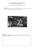 Vorschau - Arbeitsblätter - Das Augusterlebnis | Kriegsbegeisterung im 1. Weltkrieg - Seite 1
