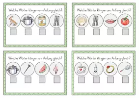 Vorschau - Fördermaterial/Inklusion - phonologische Bewusstheit - Karten - Seite 3