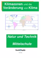 Vorschau - Stundenentwürfe - Klimazonen und die Veränderung von Klima - Deckblatt