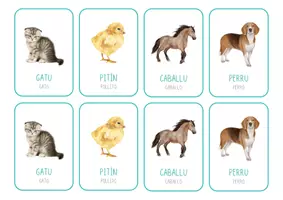 Vista previa - Tarjetas / Manipulativos - Memory asturiano (animales) - página 3