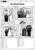 Vorschau - Arbeitsblätter - Royal Family & Family Englisch Grundschule (Klasse 3–4) – Arbeitsmaterialien zu Family Tree, Wortschatz & British Royal Family - Seite 2