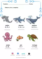Vista previa - Hojas de trabajo - ACTIVIDADES DE LECTOESCRITURA - página 2