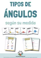 Vista previa - Manualidades / Dibujos para colorear - TIPOS DE ÁNGULOS según su medida - Portada