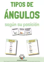 Vista previa - Hojas de trabajo - TIPOS DE ÁNGULOS según su posición - Portada