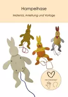 Vorschau - Mal- und Bastelvorlagen - Hampelhase - Materialliste, Anleitung und Vorlage - Deckblatt