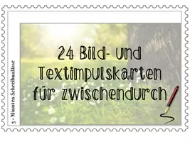 Vorschau - Bildkarten - Kreatives Schreiben: 5-Minuten-Schreibanlässe - Seite 1
