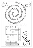 Vorschau - Arbeitsblätter - Spiralwörter ins Kreuzworträtsel 2 - Seite 3