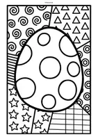 Vorschau - Mal- und Bastelvorlagen - Ostern: Pop Art Ausmalbilder (Kunst / Vertretung) - Seite 2