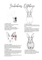 Vorschau - Mal- und Bastelvorlagen - Klassenlehrerstunde/ Vertretung: Osterhase zeichnen - Seite 2