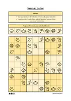 Vorschau - Arbeitsblätter - Sudoku 9x9: Herbst - Logisches Denken fördern! - Seite 2