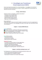 Vorschau - Arbeitsblätter - Grundlagen von Transitionen | Übergänge | EWH | BFS Sozialwesen - Seite 1
