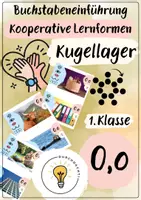 Vorschau - Fördermaterial/Inklusion - Buchstabeneinführung O - Buchstabe O - Kugellager O - Deckblatt