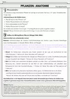 Vorschau - Stundenentwürfe - Blütenpflanzen (Aufbau, Blüte) Stundenentwurf inkl. Arbeitsblätter und Lösungen - Deckblatt