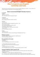anteprima - Esercizi - How to improve your english useful tips and tools ("Come migliorare l’inglese: consigli pratici e strumenti utili") - Pagina di copertina