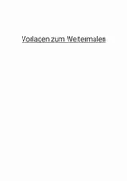 Vorschau - Mal- und Bastelvorlagen - Franz Marc: Vorlagen zum Weitermalen - Seite 1