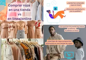 Vorschau - Poster - B1 B2 Spanisch Prompt - Comprar ropa en línea - Deckblatt