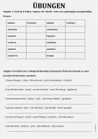 Vorschau - Arbeitsblätter - Verben im Perfekt: Tabellen, Satzpuzzle, Brief-Lückentext inkl. Lösungen Klasse 4 - Seite 3