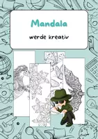 Vorschau - Mal- und Bastelvorlagen - Mandala Bilder/Lesezeichen zum selber ausmalen - Deckblatt