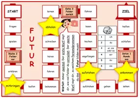 Vorschau - Spiele - Das Futur I bilden - Spiel - Deckblatt