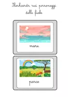 anteprima - Flashcard - Flashcards ambientazioni delle fiabe - Pagina 2