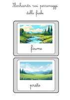 anteprima - Flashcard - Flashcards ambientazioni delle fiabe - Pagina 3