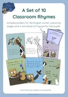 Vorschau - Mal- und Bastelvorlagen - Collection of Rhymes for the English Classroom - Deckblatt