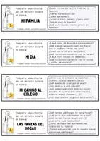 Vorschau - Aufgabenkarten - CHARLAS DE UN MINUTO - Deckblatt