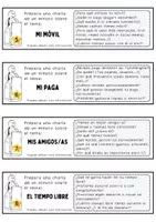 Vorschau - Aufgabenkarten - CHARLAS DE UN MINUTO - Seite 1