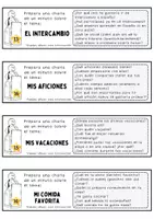Vorschau - Aufgabenkarten - CHARLAS DE UN MINUTO - Seite 3