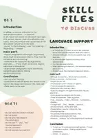 anteprima - Esercizi - To discuss skill files ("Discutere le schede di competenze") - Pagina di copertina