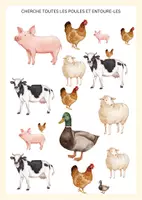 Aperçu - Jeux - cycle de vie de la poule - Page 3