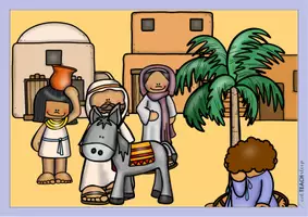 Vorschau - Stationenlernen - Bartimäus / Jesus heilt einen Blinden - Bild- & Erzählkarten - Seite 3