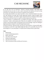 Vorschau - Arbeitsblätter - Reading Comprehension Different Job Profiles - Seite 1