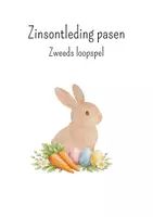 Voorbeeld - Zinsontleding pasen - Zweeds loopspel - Voorblad