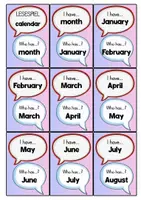 Vorschau - Spiele - Lesespiel: calendar "Who has...? I have..." - Seite 2
