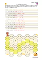 Vorschau - Arbeitsblätter - 3. binomische Formel - Übungsblatt - Seite 3