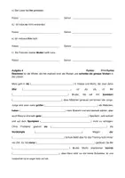 Vorschau - Test - Klassenarbeit zum Thema "Wortarten" - Seite 2