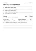 Vorschau - Test - Klassenarbeit zum Thema "Wortarten" - Seite 3