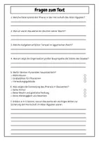 Vorschau - Arbeitsblätter - Bauwerke im Alten Ägypten – Macht, Religion und Architektur verstehen (Sachtext, Aufgaben & Lösungen) | Geschichte / Gesellschaftslehre Klasse 5/6 - Seite 2